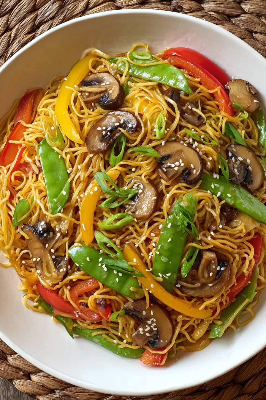 Sizzling Pan Fried Noodles: Better Than Takeout & So Simple